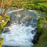 Sungai di Obihiro-Jepang
