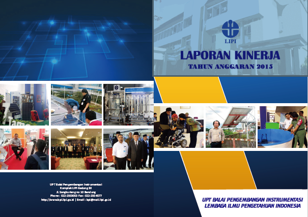 Laporan Kinerja Tahun 2015