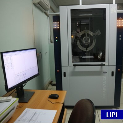 Deteksi dan analisis struktur kristal sebuah material padatan menggunakan XRD