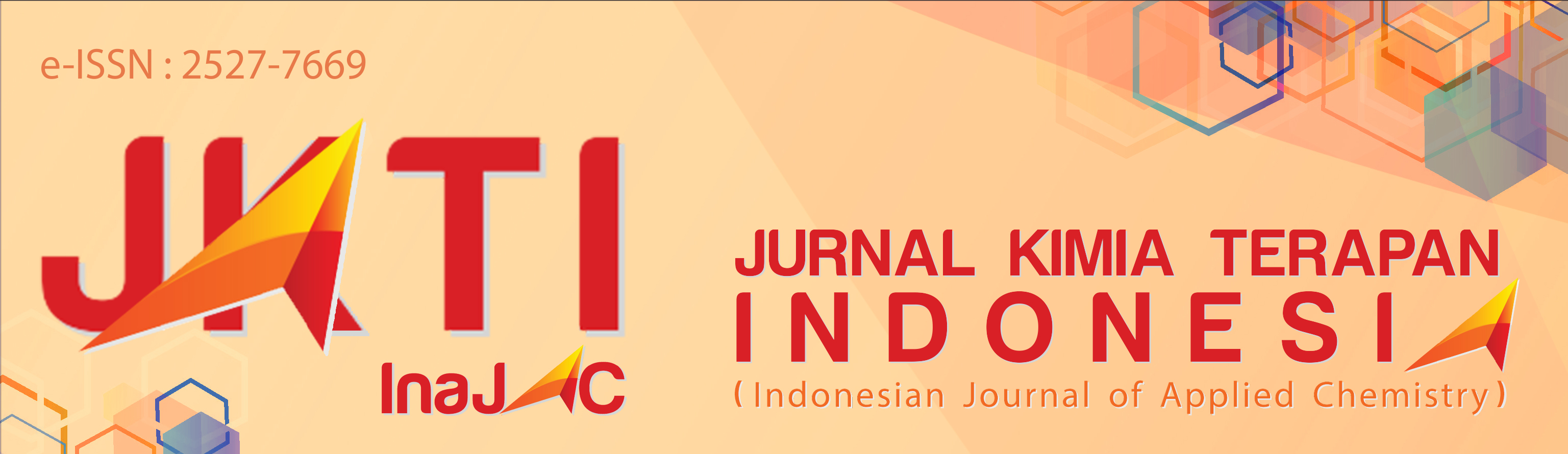 Jurnal Kimia Terapan Indonesia (Indonesian Journal of Applied Chemistry)