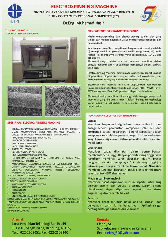 11 Flyer Electrospinning Machine 2018_01