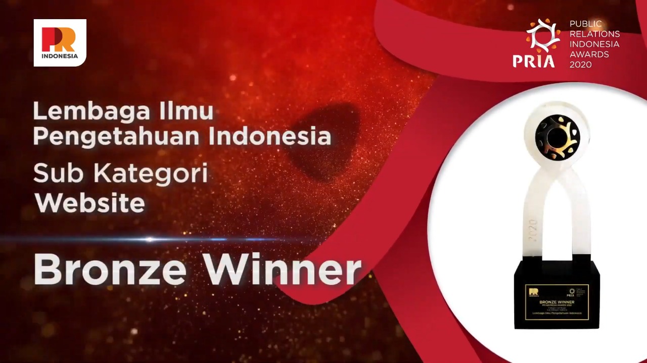 LIPI Raih Penghargaan Bergengsi PRIA 2020