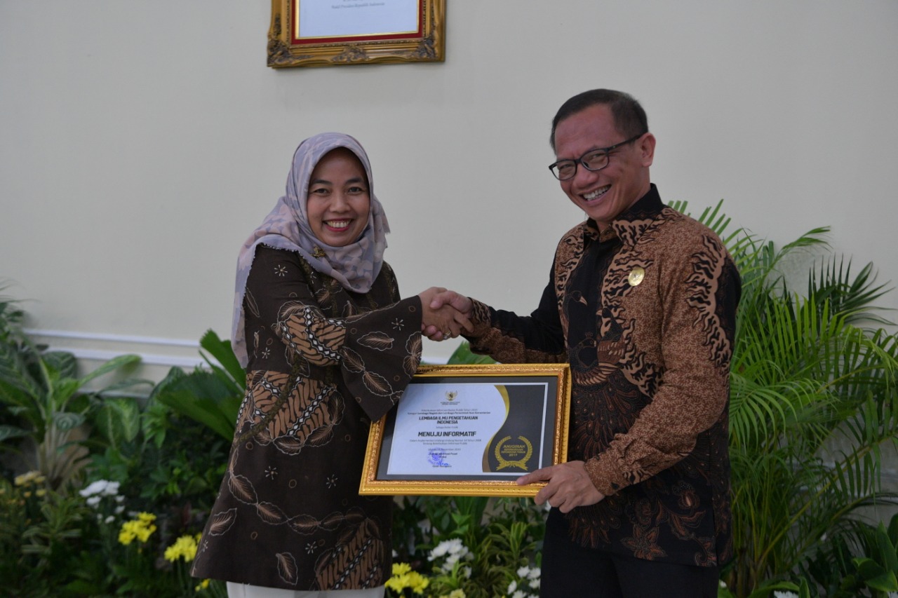 LIPI Torehkan Prestasi Bidang Keterbukaan Informasi Badan Publik 2019
