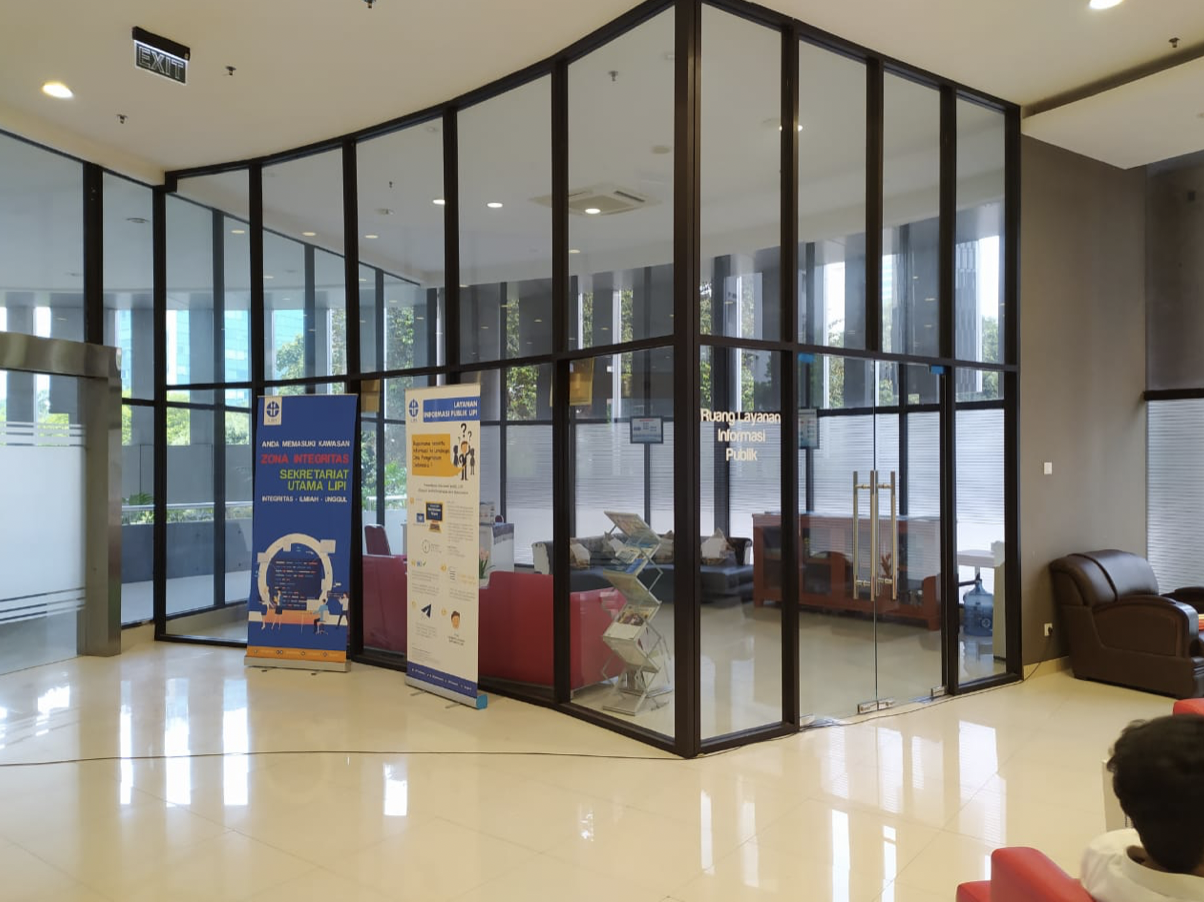 Yuk Ngintip Ruang PPID LIPI - Menuju Badan Publik Informatif, LIPI Optimalkan Ruang Publik PPID LIPI