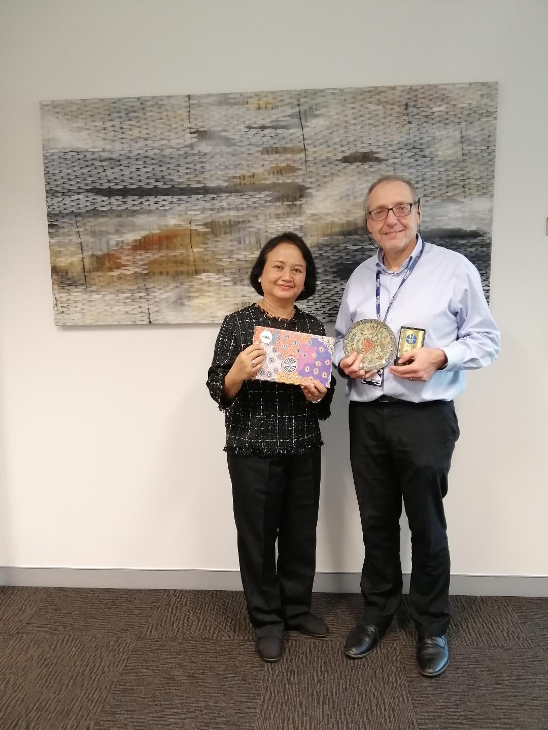 CDU with Vice Councellor.26 Jul 2019