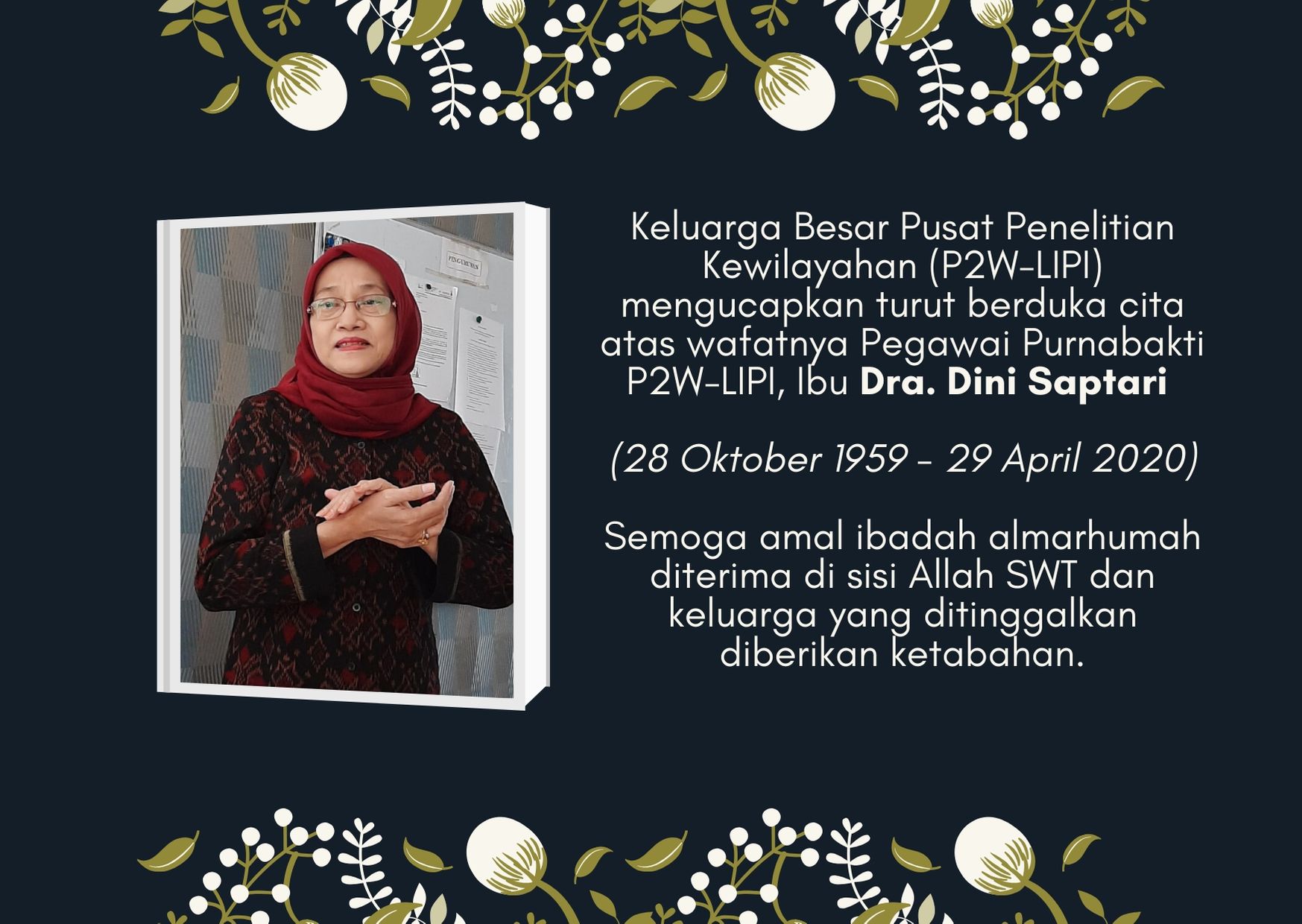 Belasungkawa Bu Dini 1