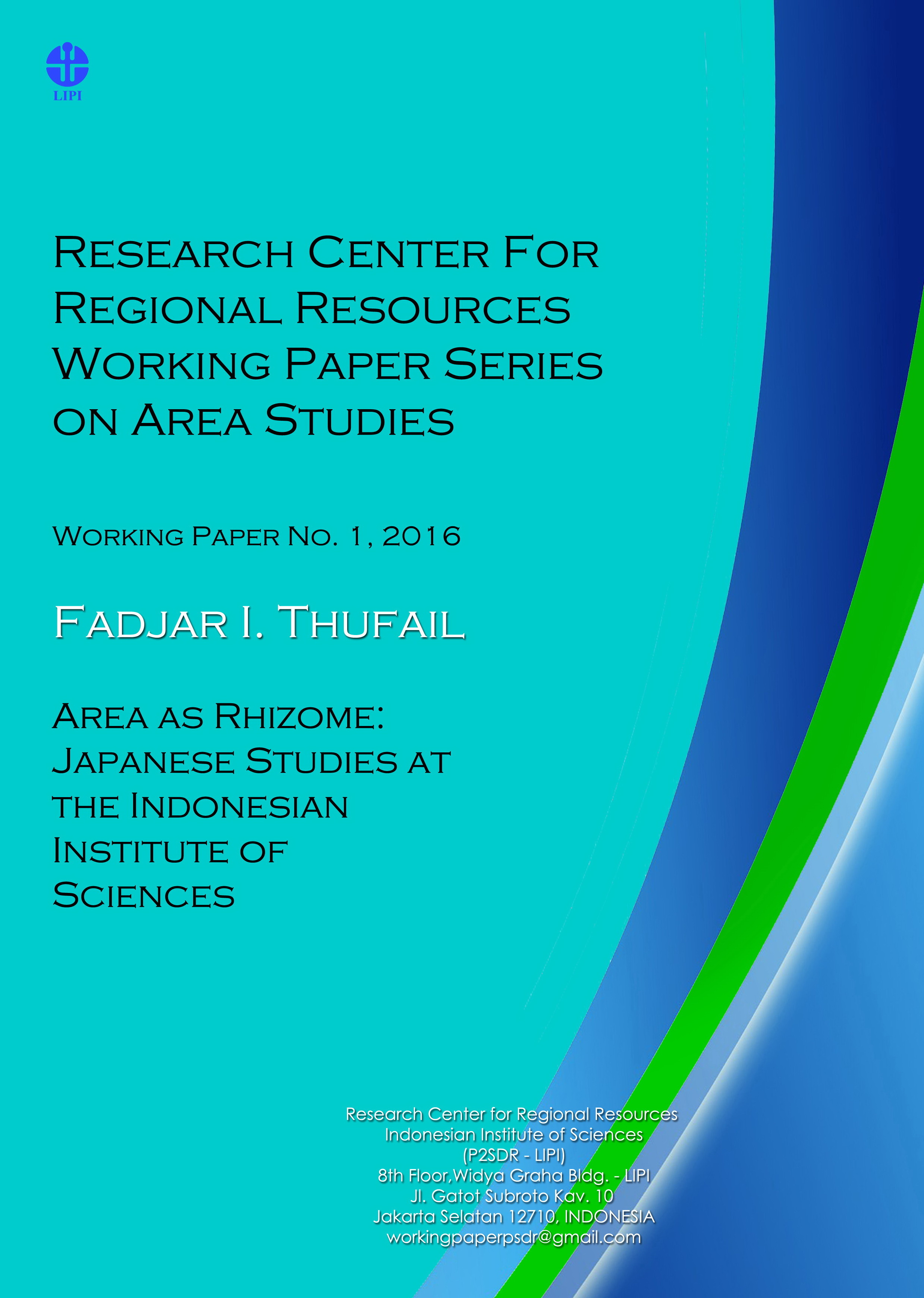 Area as Rhizome: Japanese Studies at the Indonesian Institute of Sciences