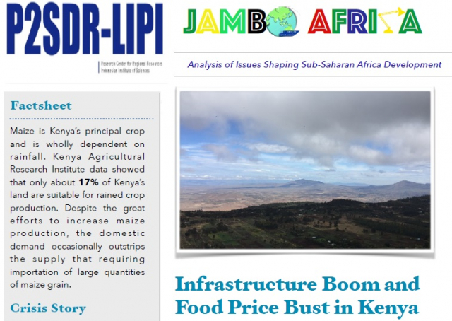 Info grafis: Infrastructure Boom and Food Price Bust in Kenya