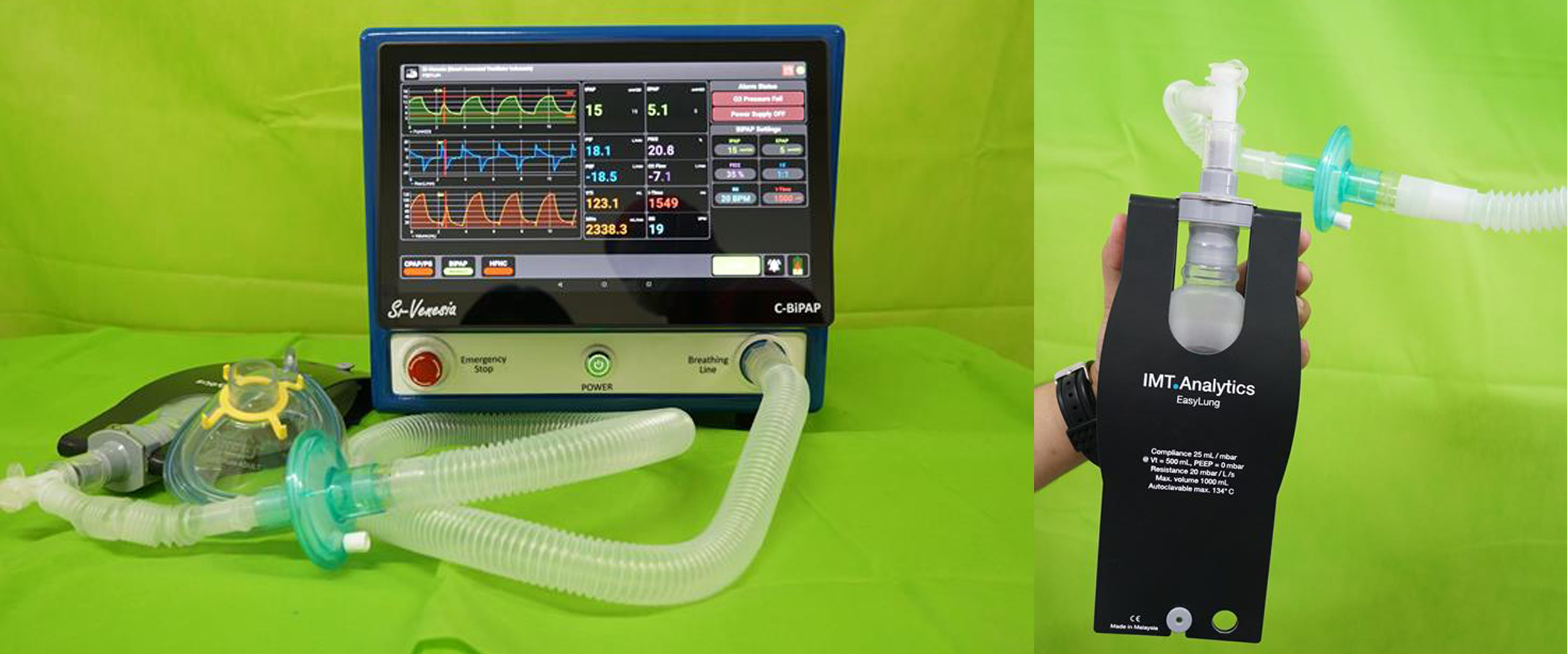 SIVENESIA: Ventilator CPAP dan BiPAP untuk Penanganan Covid-19