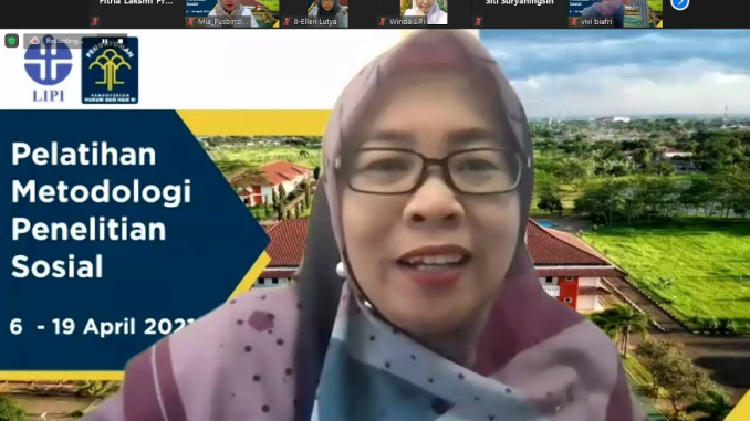 Pelatihan Metodologi Penelitian Sosial ASN Kemenkumham RI