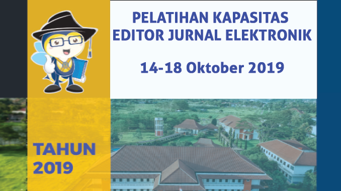 PELATIHAN KAPASITAS EDITOR JURNAL
