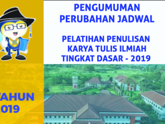 PERUBAHAN JADWAL DIKLAT KTI DASAR