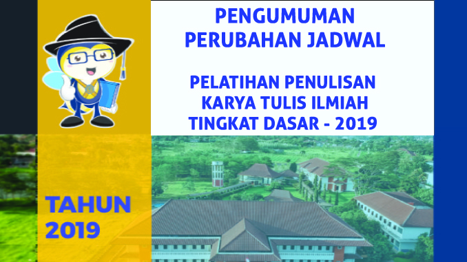 PERUBAHAN JADWAL DIKLAT KTI DASAR