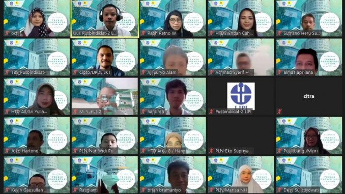 Pelatihan Teknik Presentasi PLN