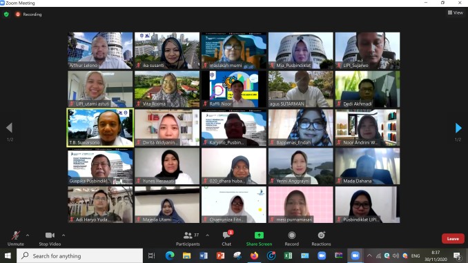 Pusbin Pembukaan Bappenas6 Tgl. 30 Nov 2020