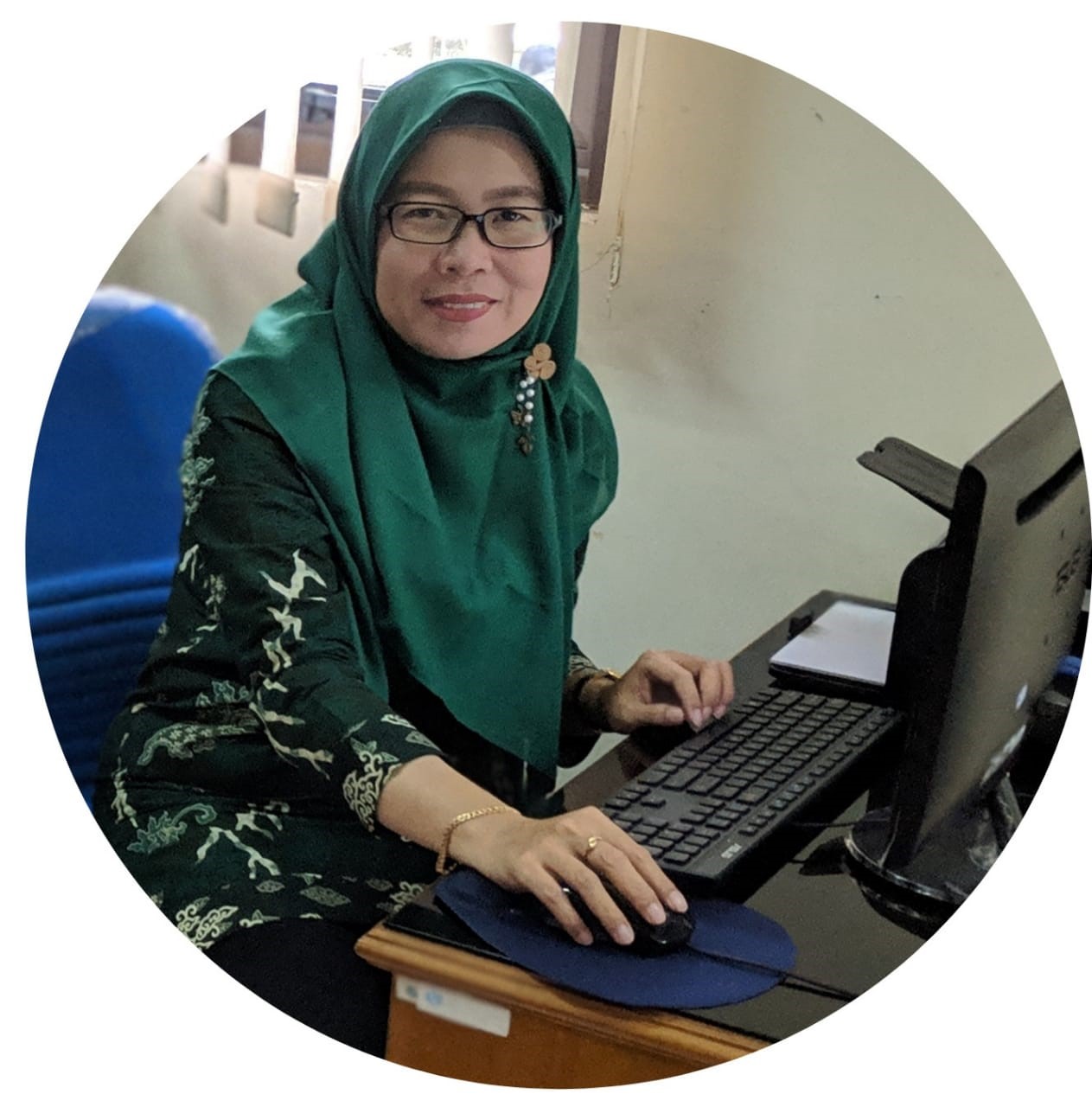 Arvita Rosmawati, M.Si. : Koordinator Subbid. Diklat Fungsional