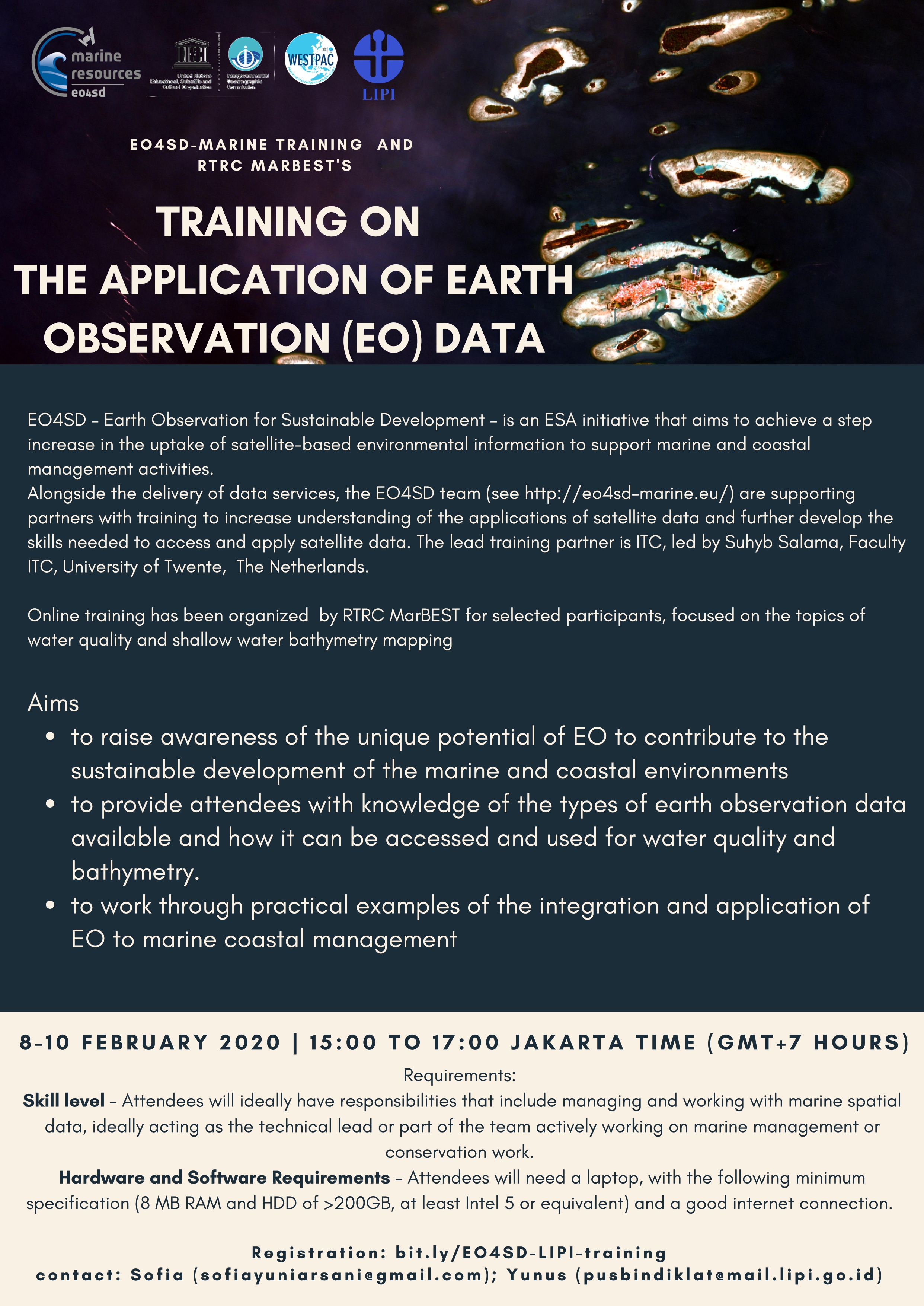 training EOS4SD-LIPI 2021