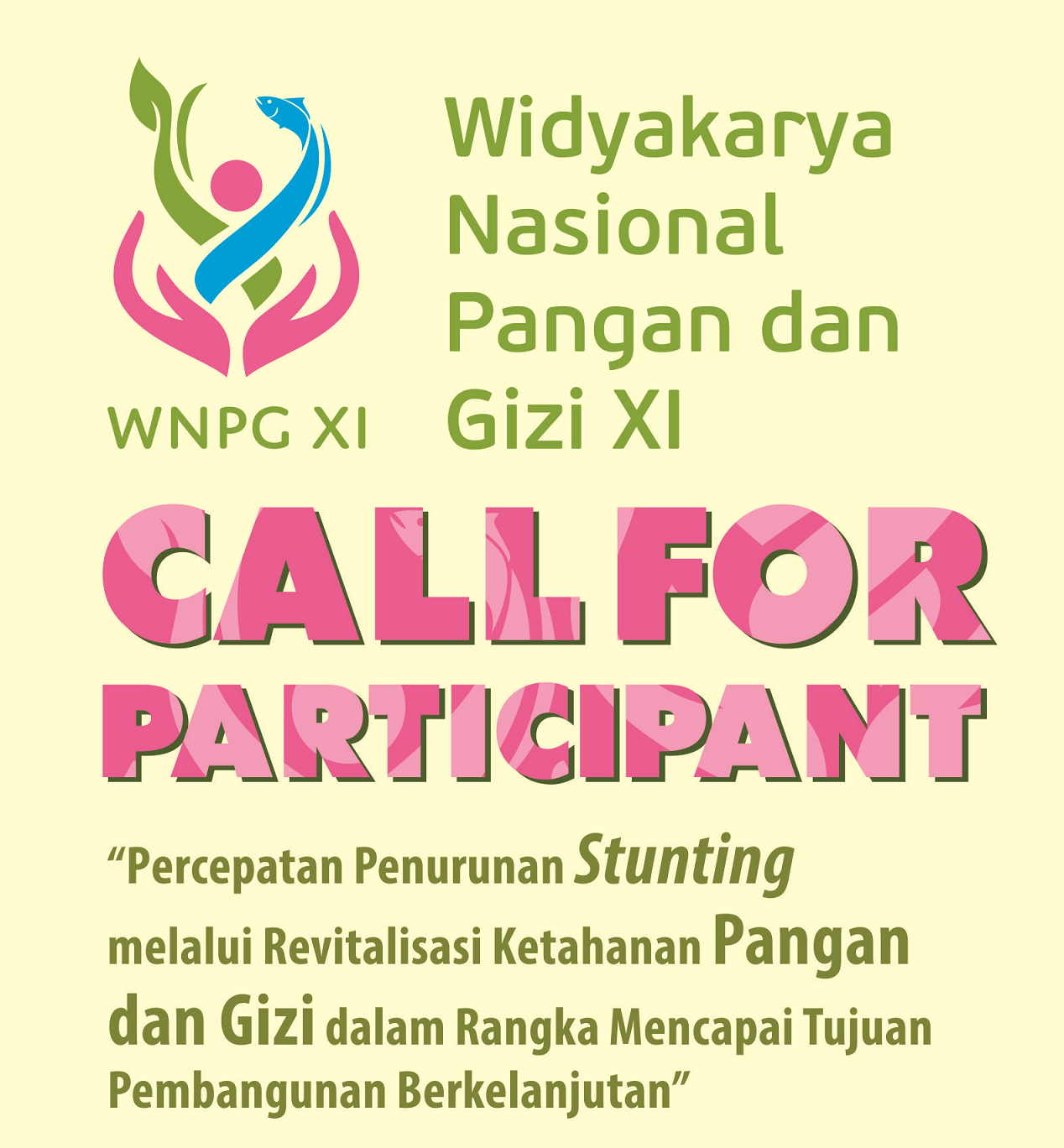 Call for Participant WNPG XI 2018